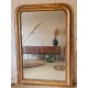 Grand Miroir Louis Philippe 120 x 83 - doré