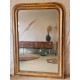 Grand Miroir Louis Philippe 120 x 83 - doré