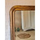 Grand Miroir Louis Philippe 120 x 83 - doré