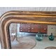Grand Miroir Louis Philippe 120 x 83 - doré