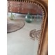 Grand Miroir Louis Philippe 120 x 83 - doré