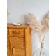 Buffet en rotin vintage circa 1970