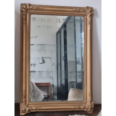 Miroir ancien doré 103 x 68