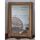 Miroir ancien doré 103 x 68