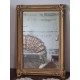Miroir ancien doré 103 x 68