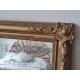 Miroir ancien doré 103 x 68