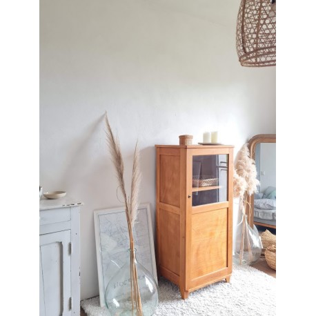 armoire parisienne vitrée tyoe vaisselier, années 50