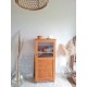 armoire parisienne vitrée tyoe vaisselier, années 50