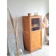 armoire parisienne vitrée tyoe vaisselier, années 50