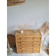 Commode en rotin vintage - 5 tiroirs