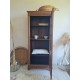 armoire parisienne vitrée ancienne