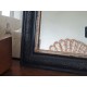 Miroir Louis Philippe noir et doré 60 x 48