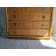 Commode en rotin circa années 70 - Dal Vera - Italie -vintage - 7 tiroirs