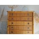 Commode en rotin circa années 70 - Dal Vera - Italie -vintage - 7 tiroirs