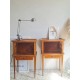 Paire table de chevets scandinave 1960