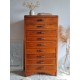 Semainier commode art déco vintage