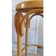 4 Tabourets cannés de bar style Thonet - bois clair