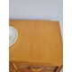 Commode en rotin circa années 60