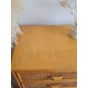 Commode en rotin circa années 60