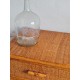 Commode en rotin vintage circa années 70