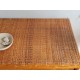 Commode en rotin vintage circa années 70