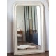 Grand miroir ancien patiné  de style Louis Philippe