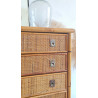 Commode en rotin DAL VERA circa 1960