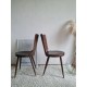 Suite de 4 chaises scandinave années 60