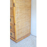 Commode en rotin DAL VERA circa 1960