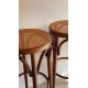 Tabourets de bar cannés style Thonet
