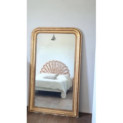 Commode en rotin vintage