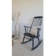 Fauteuil Rocking chair scandinave années 60