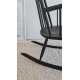 Fauteuil Rocking chair scandinave années 60