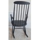 Fauteuil Rocking chair scandinave années 60