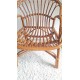 Paire de fauteuils en rotin vintage circa années 70