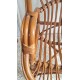 Paire de fauteuils en rotin vintage circa années 70