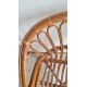 Paire de fauteuils en rotin vintage circa années 70