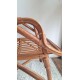 Paire de fauteuils en rotin vintage circa années 70