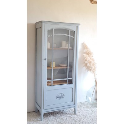 Armoire parisienne vitrée de style art déco