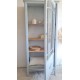 Armoire parisienne vitrée de style art déco