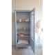 Armoire parisienne vitrée de style art déco