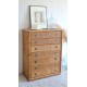 Commode en rotin DAL VERA circa 1960