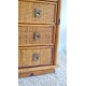 Commode en rotin DAL VERA circa 1960
