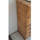 Commode en rotin DAL VERA circa 1960