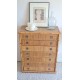 Commode en rotin DAL VERA circa 1960