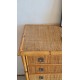 Commode en rotin DAL VERA circa 1960