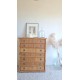 Commode en rotin DAL VERA circa 1960