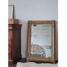 Miroir ancien doré rectangulaire avec moulures   103 x 68
