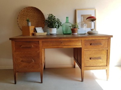 Bureau vintage années 50 dit de ministre